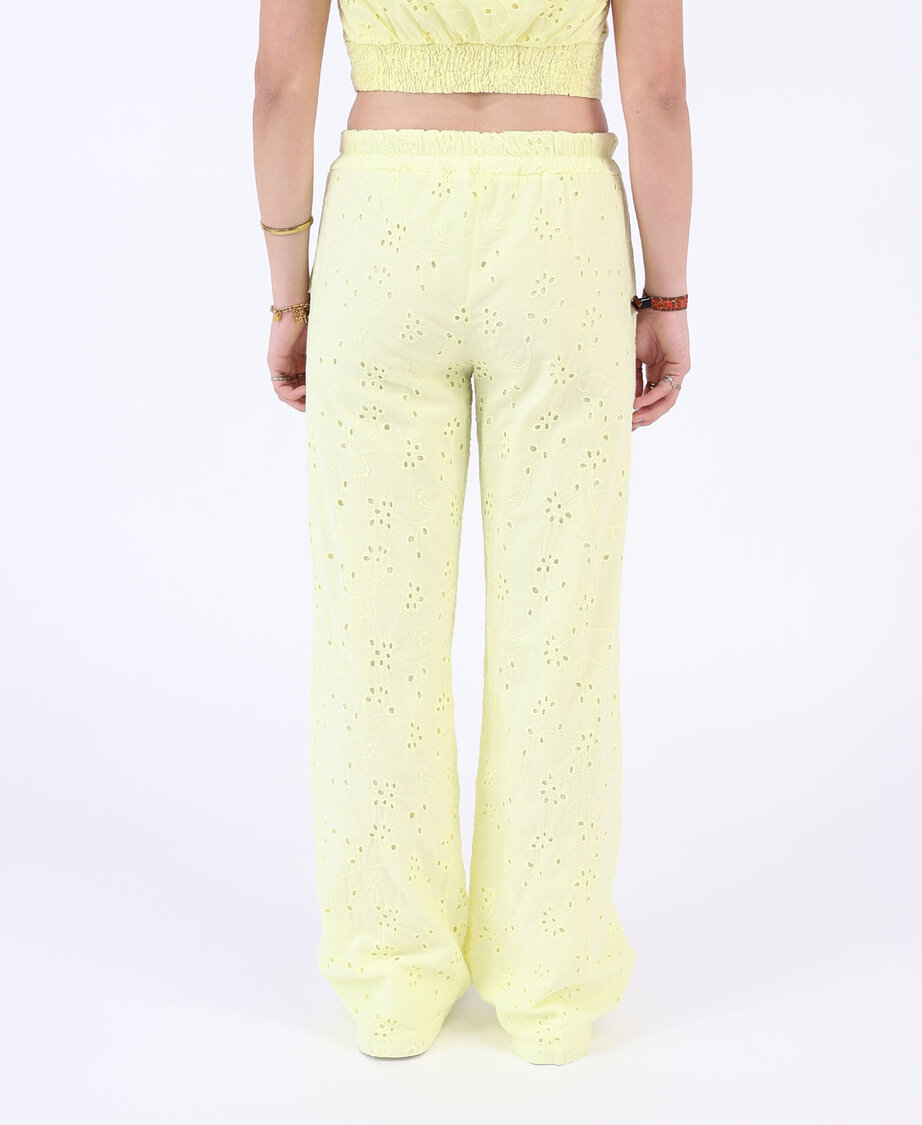 Broderie Pants Butter Yellow (REGULAR)