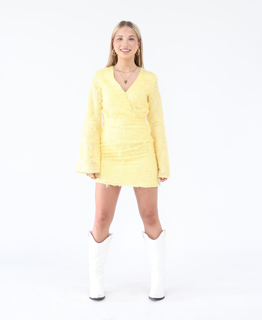 Capri Dress Butter Yellow