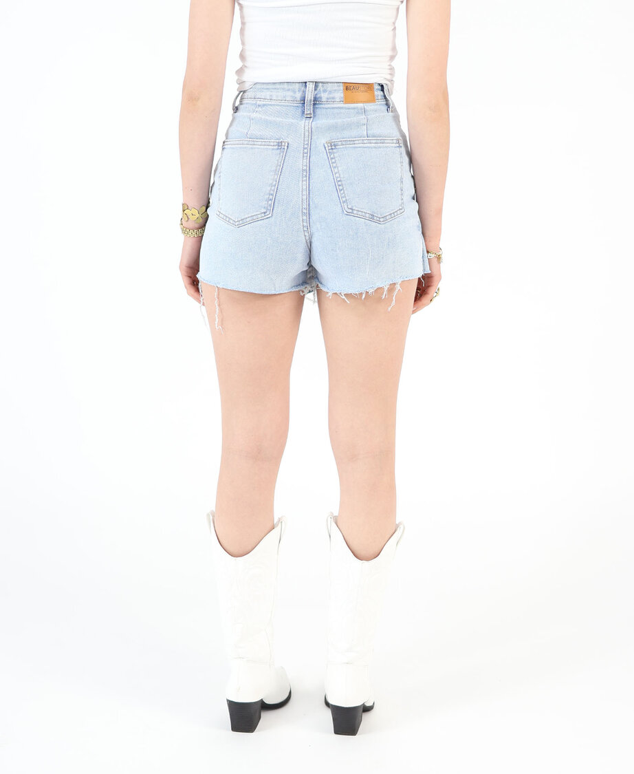 Denim Jeans Skort 2361