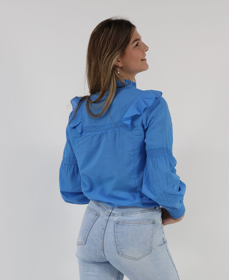 Eliva Blouse Skyblue