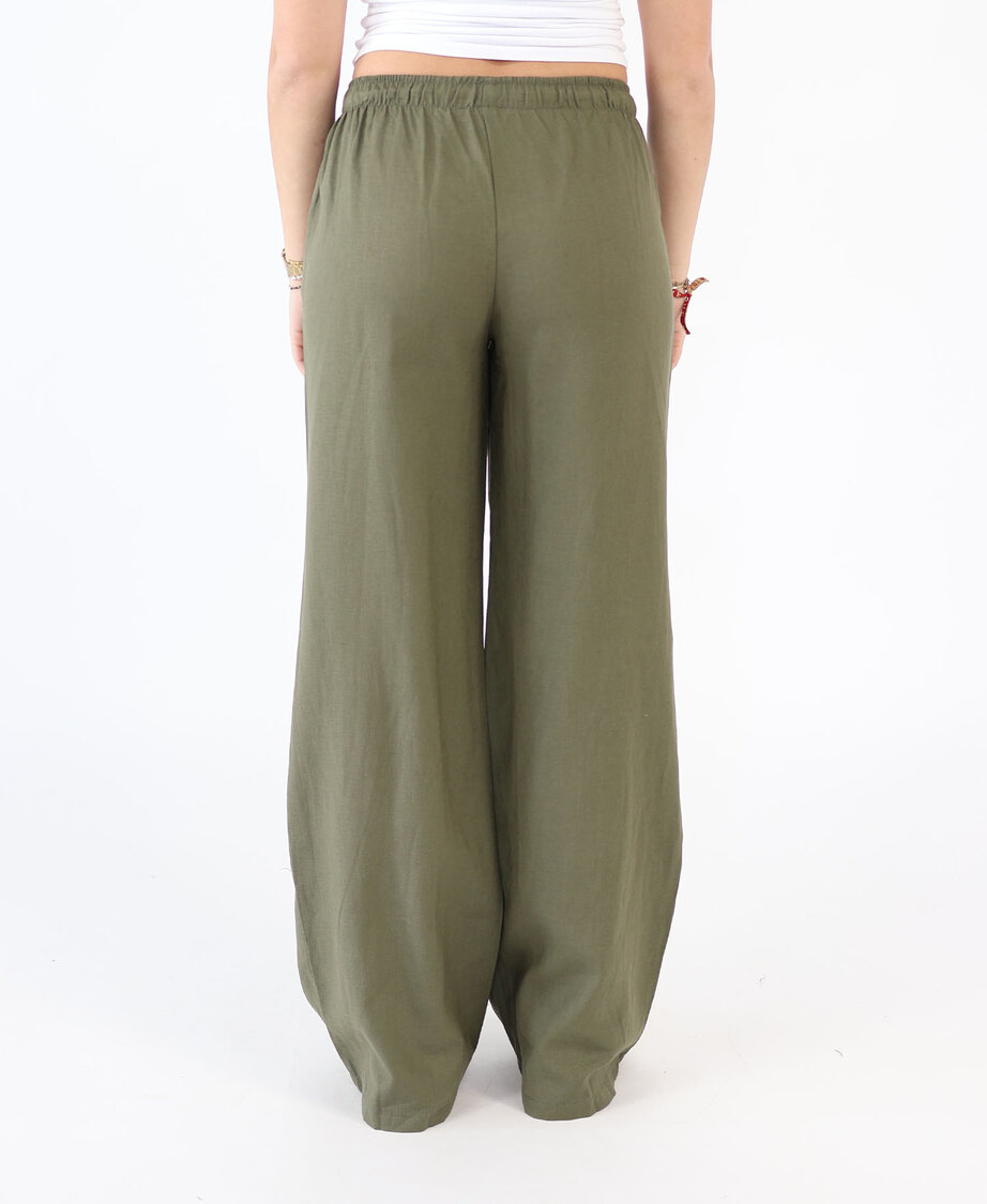 Linen Pants Khaki (REGULAR)