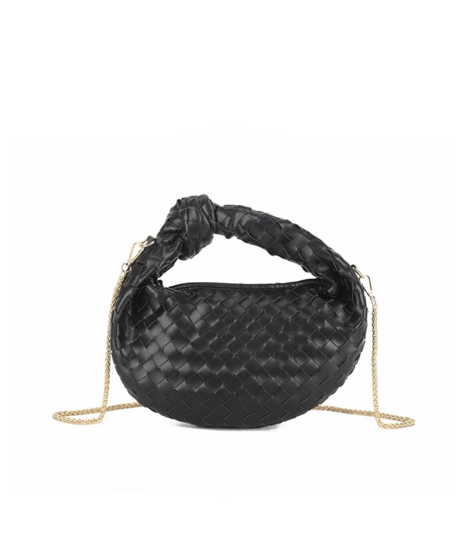 Knotted Bag Black