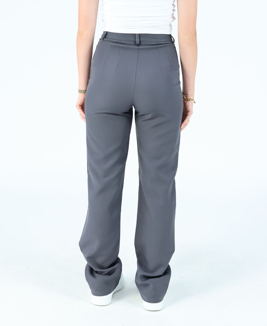 Sanne Pants Dark Grey