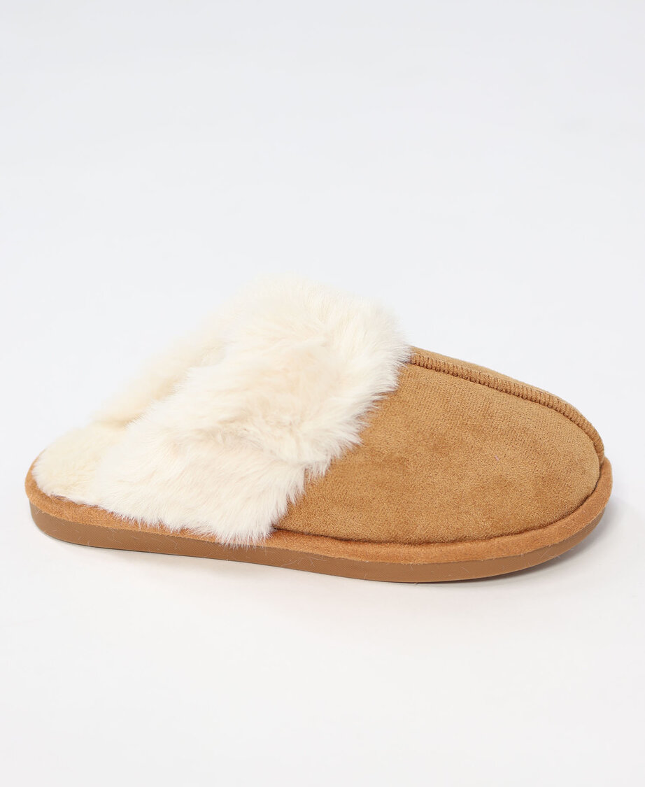 Cozy Slippers Camel