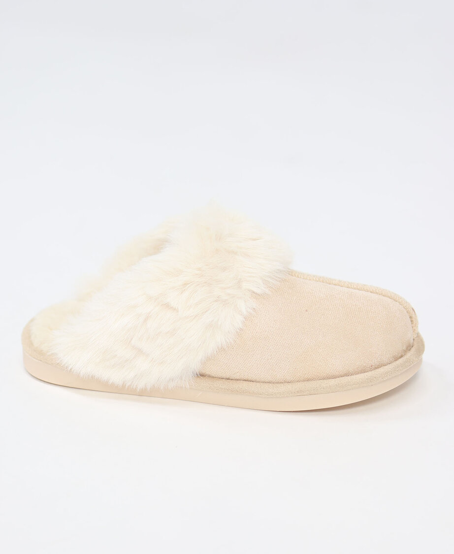 Cozy Slippers Beige