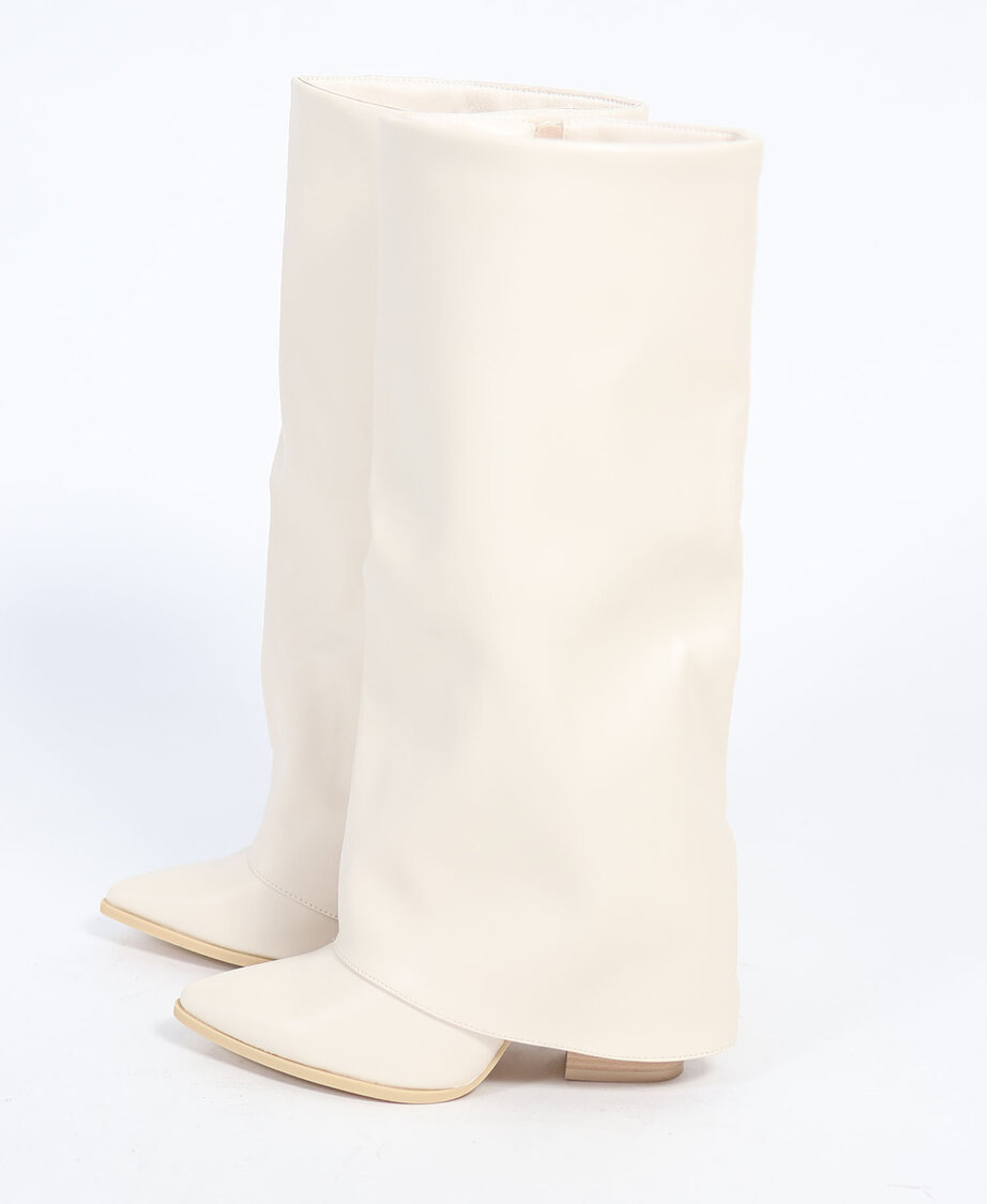 Going Out Boots Cr&egrave;me