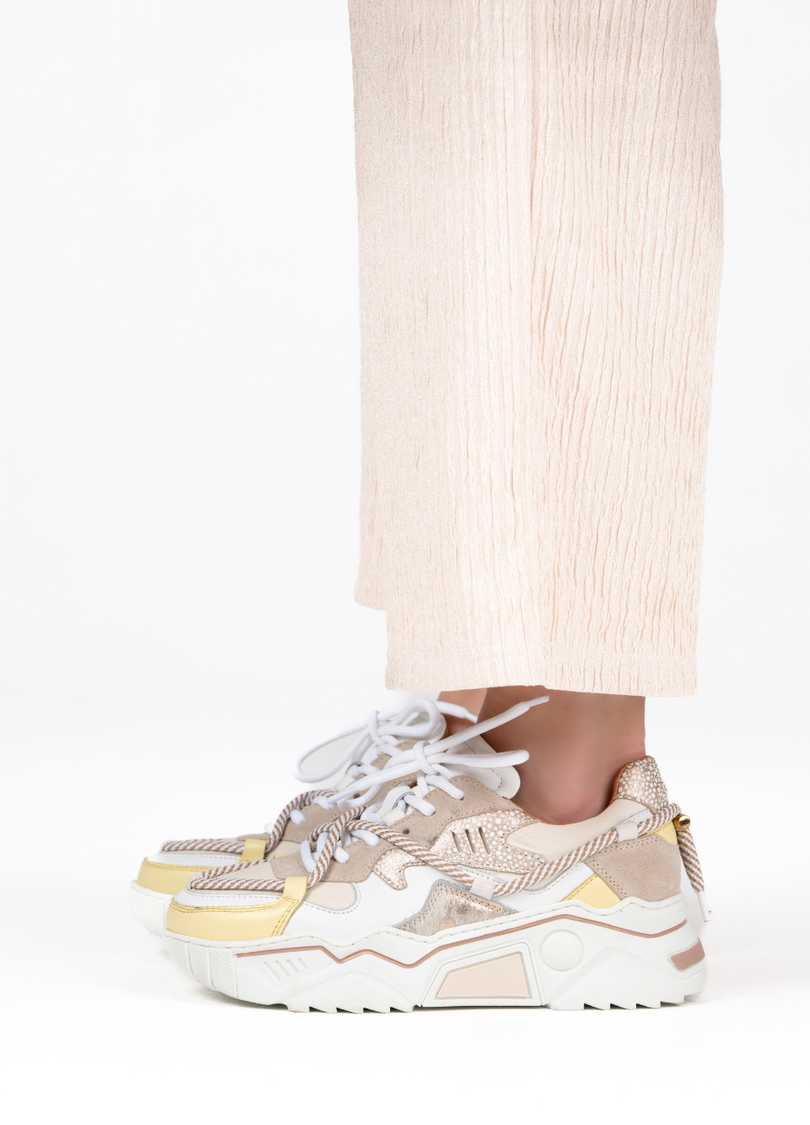 DWRS Jupiter Sneaker Leather Sand / Butter