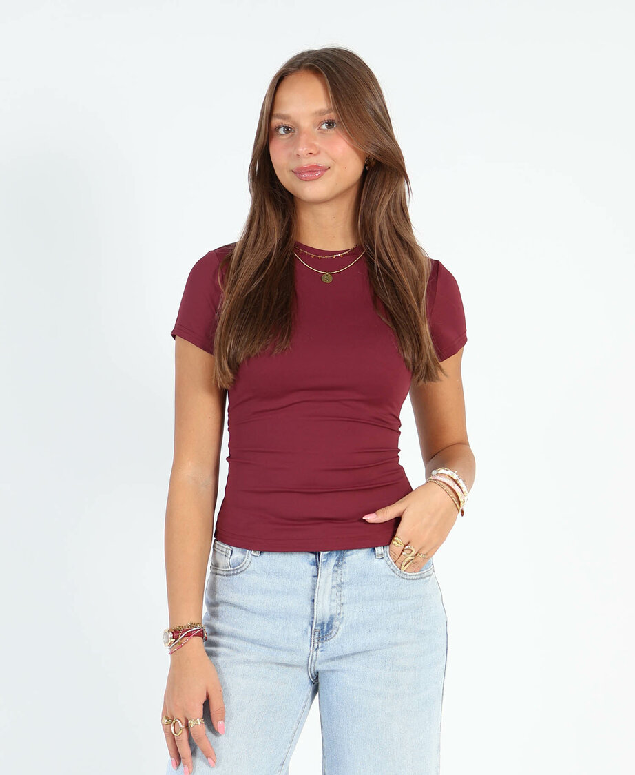 Basic Tee Berry