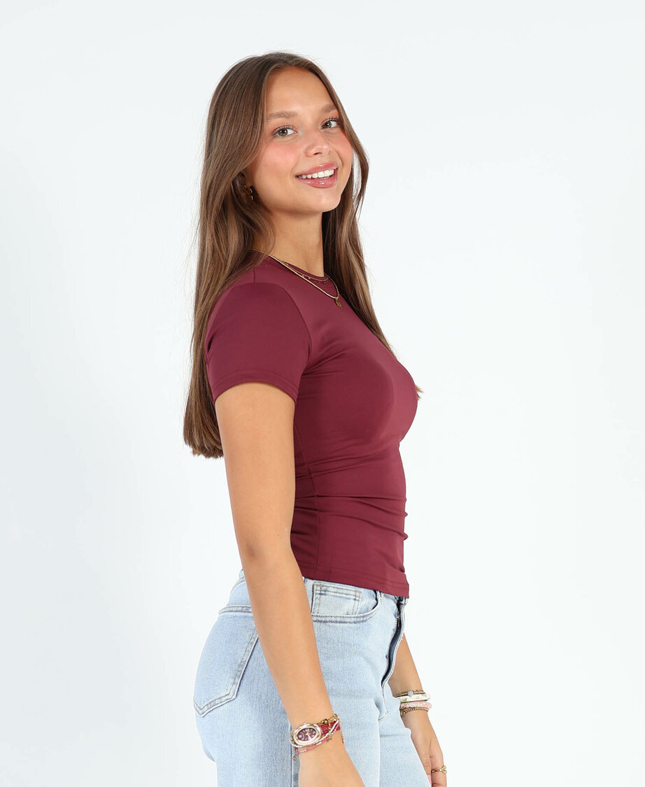 Basic Tee Berry