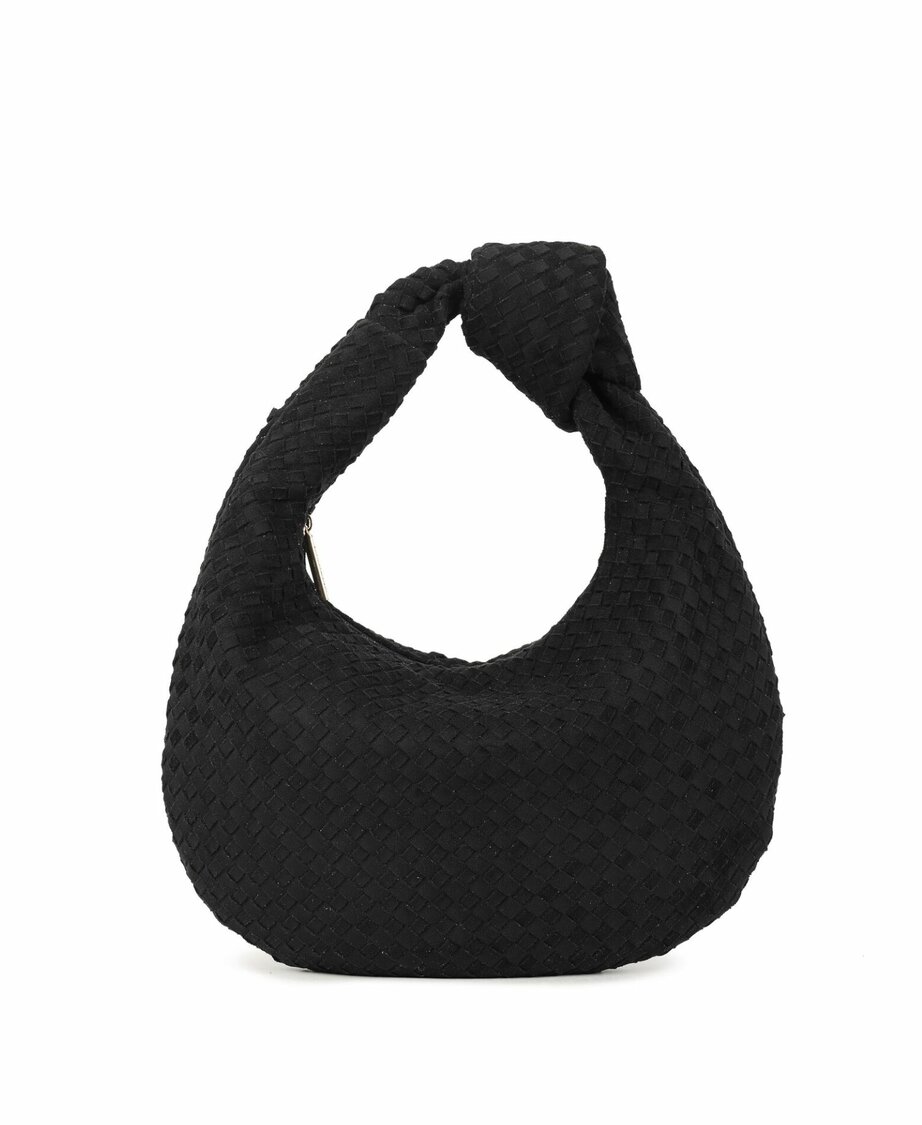 Nothing Hill Suede Bag Black