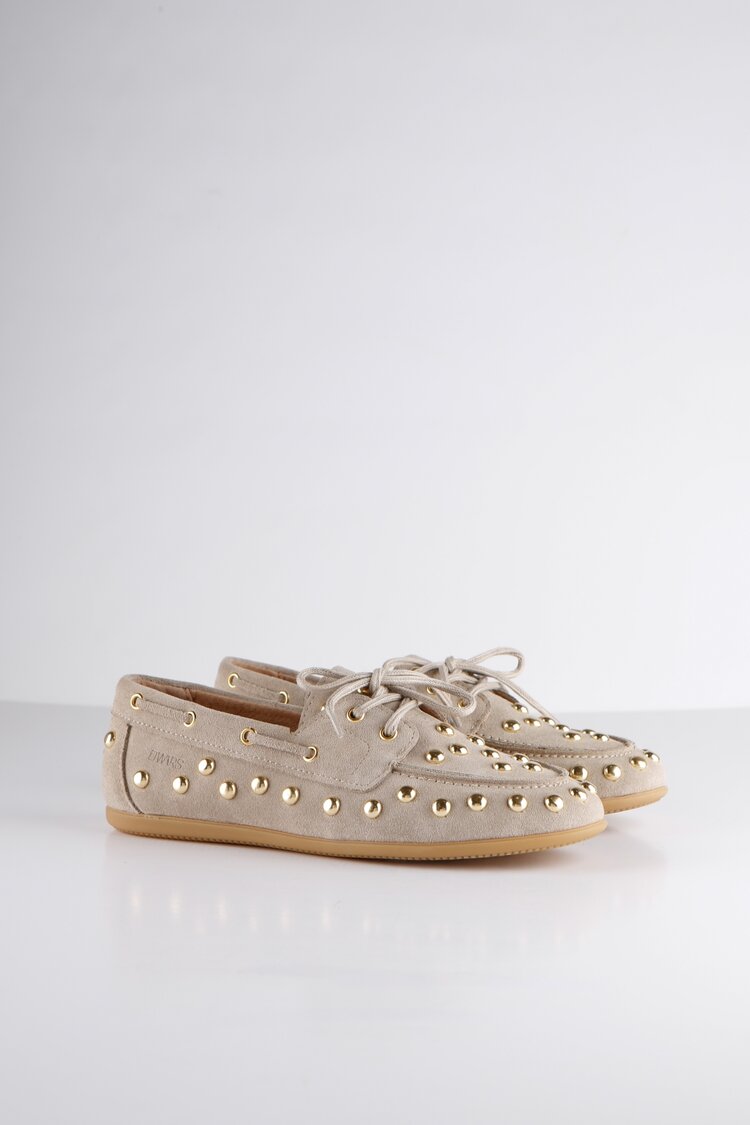 DWRS Latty Big Studs Loafers Sand