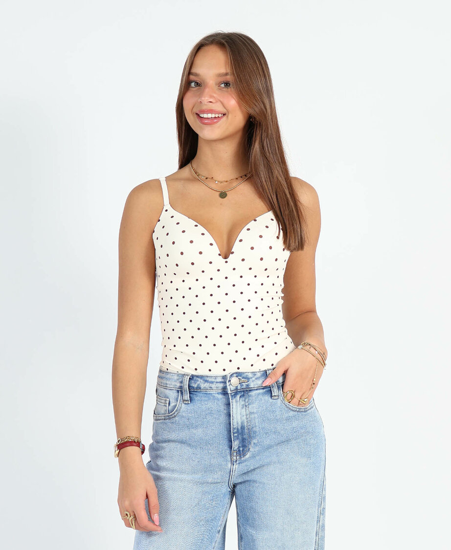 Shapewear Body Cr&egrave;me Polkadot