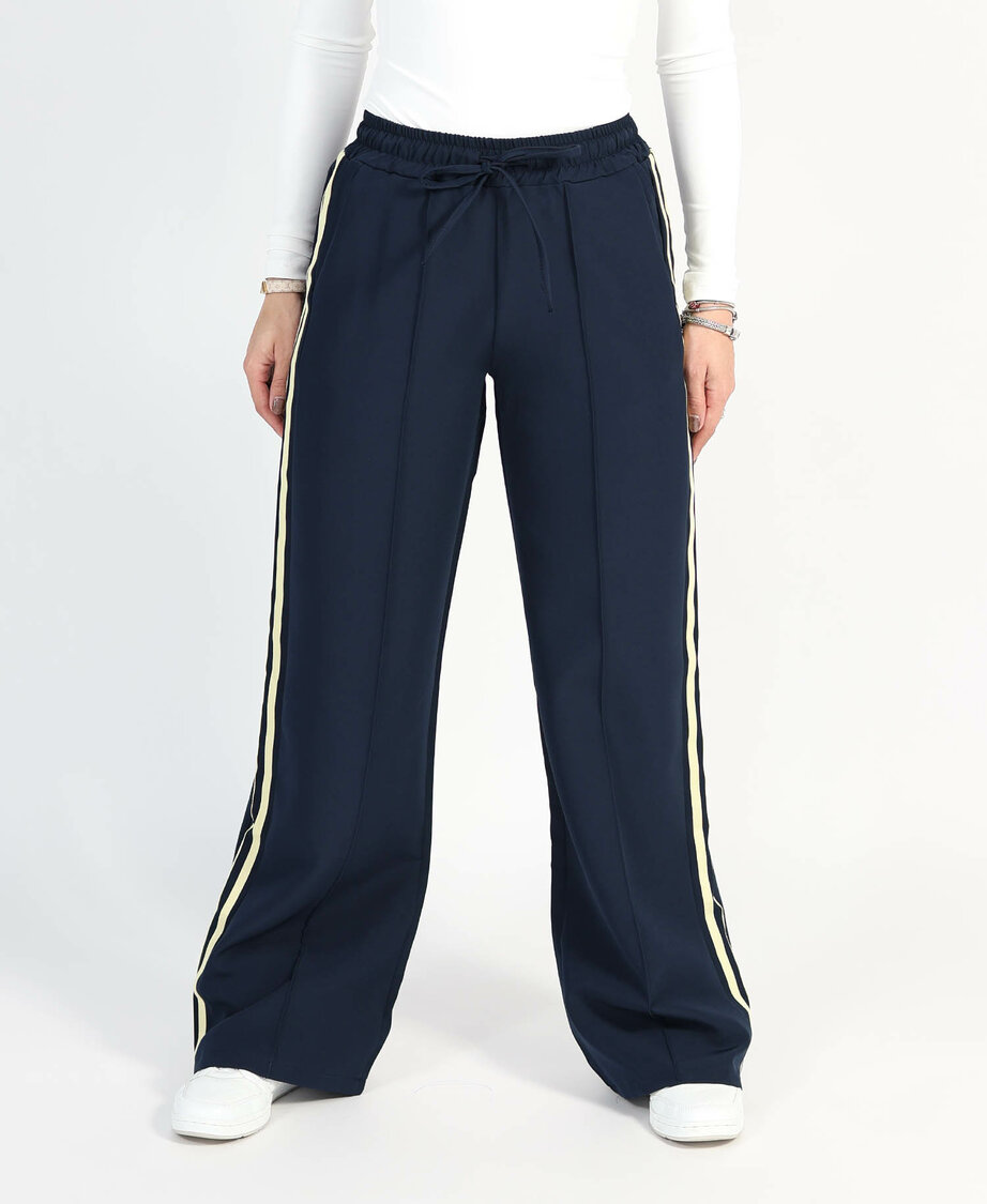 Striped Trackpants Navy Blue/ Yellow (REGULAR)