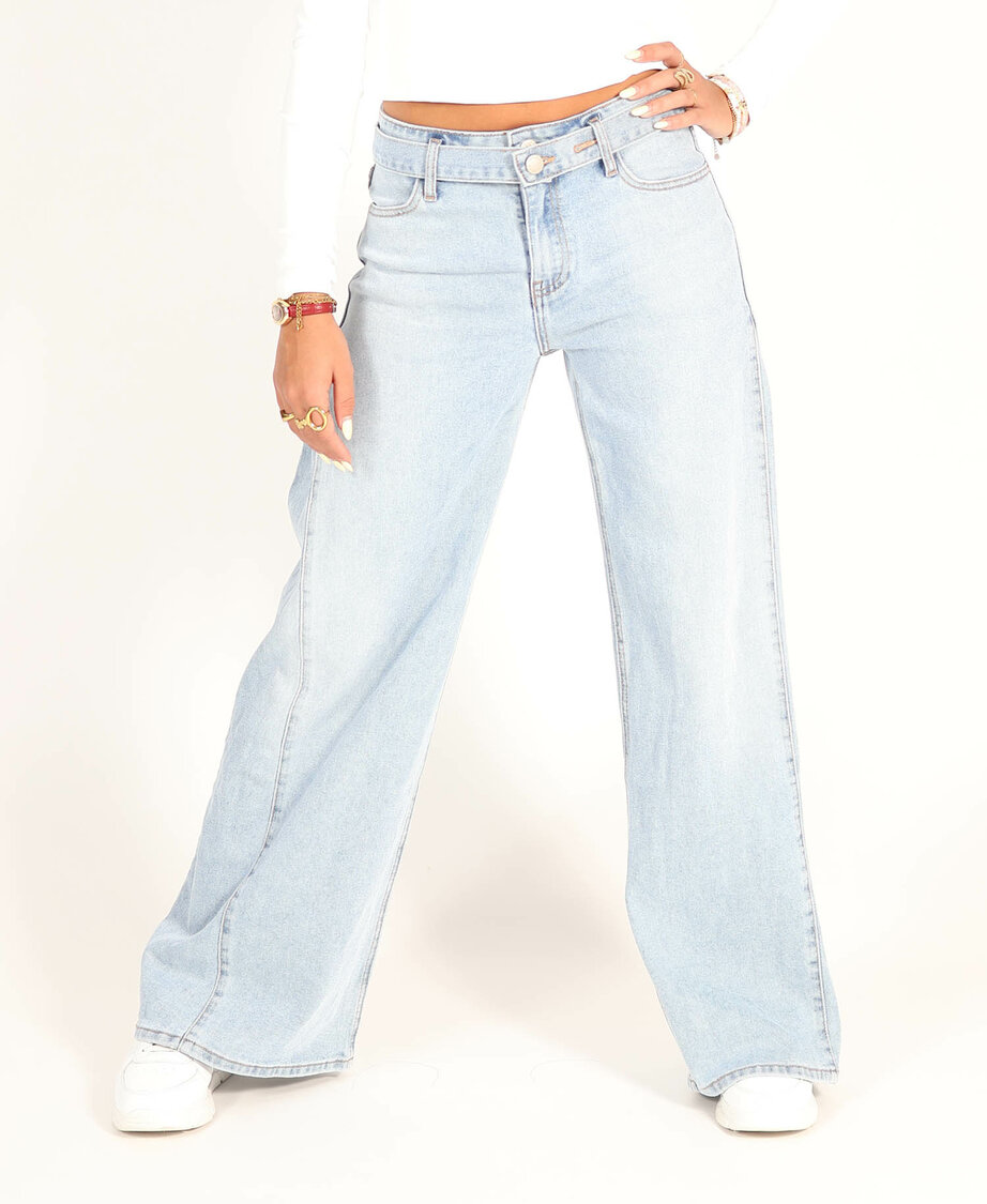 Centure Ultra Wide Leg Jeans 3757-2 (TALL)