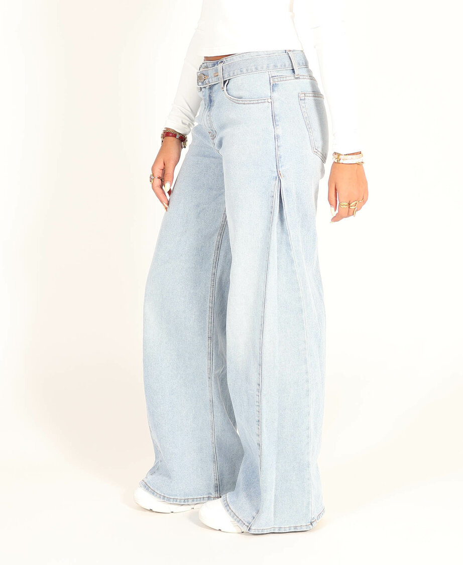 Centure Ultra Wide Leg Jeans 3757-2 (TALL)