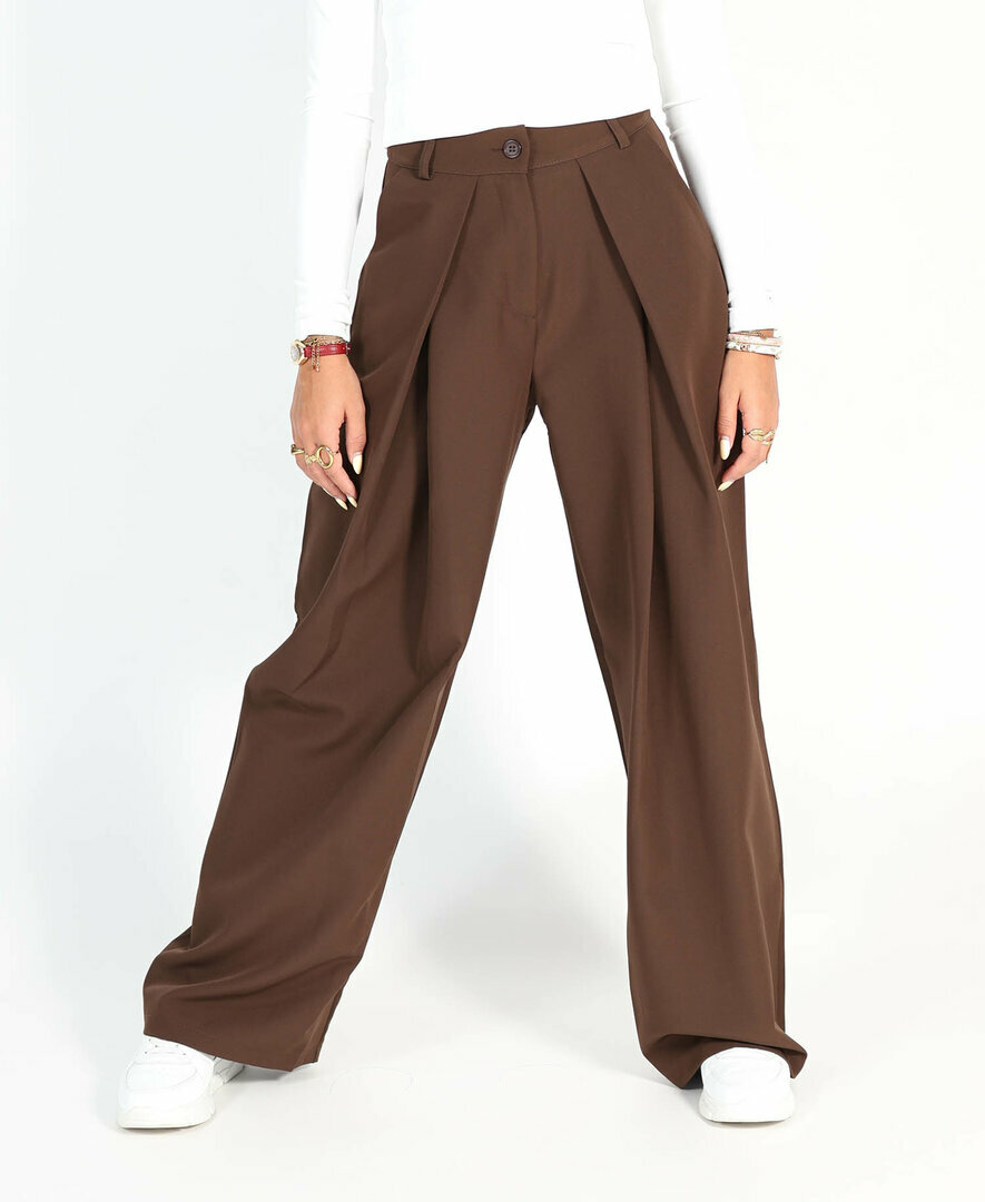 Barrel Pantalon Choco (TALL)