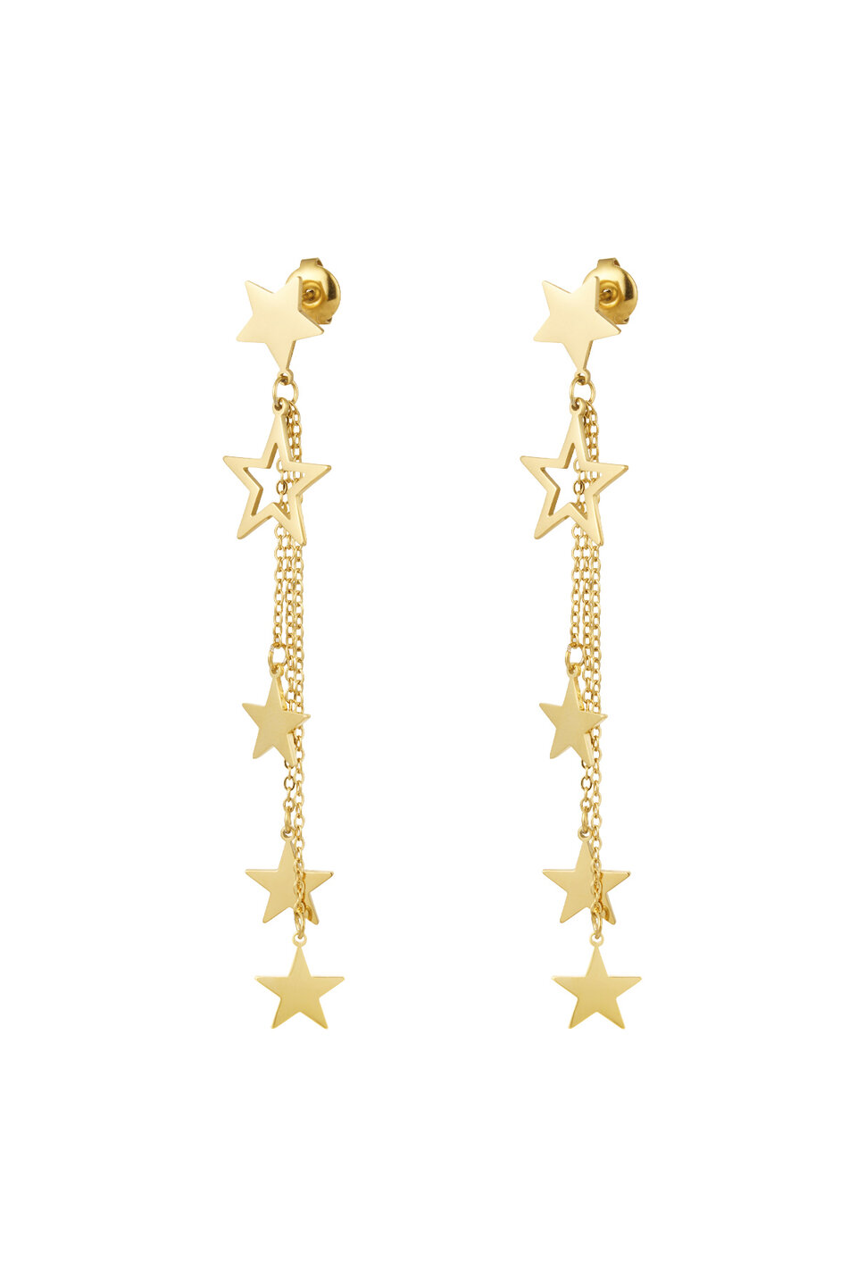 Starry Night Earrings Gold