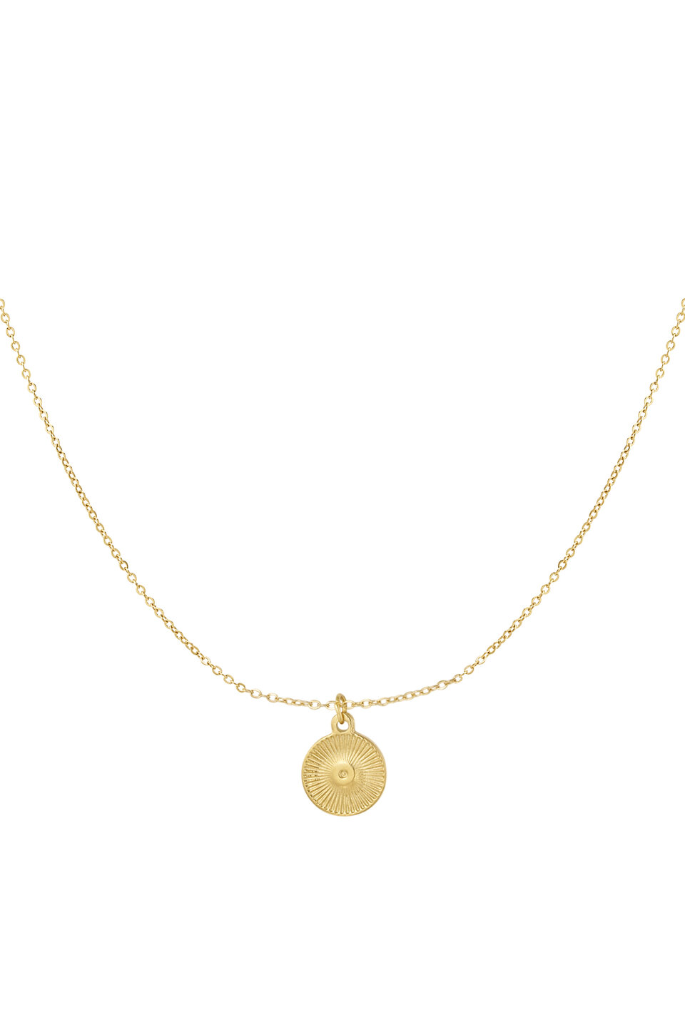 Necklace coin Gold