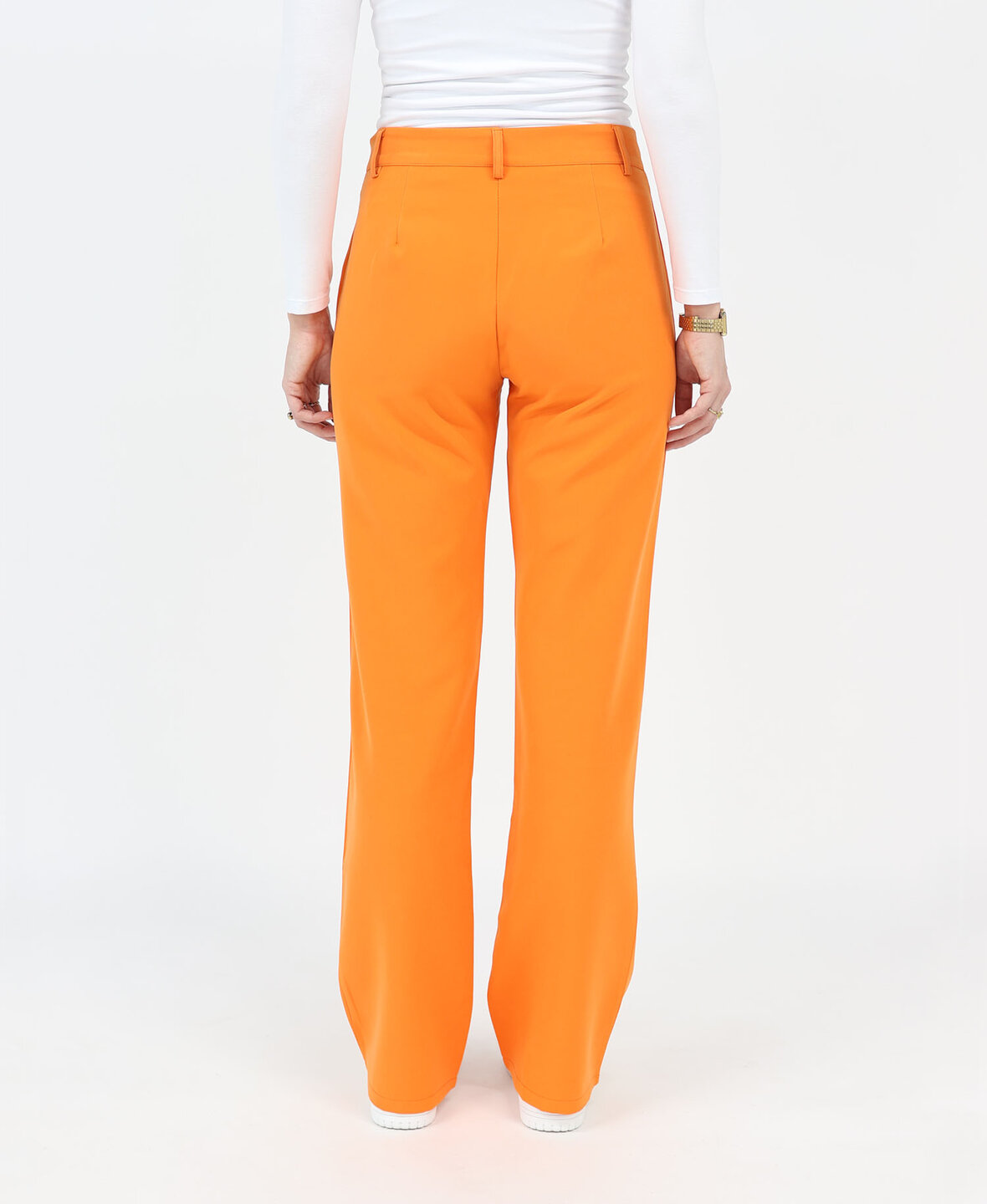 Sanne Stripe Pants Orange (TALL)