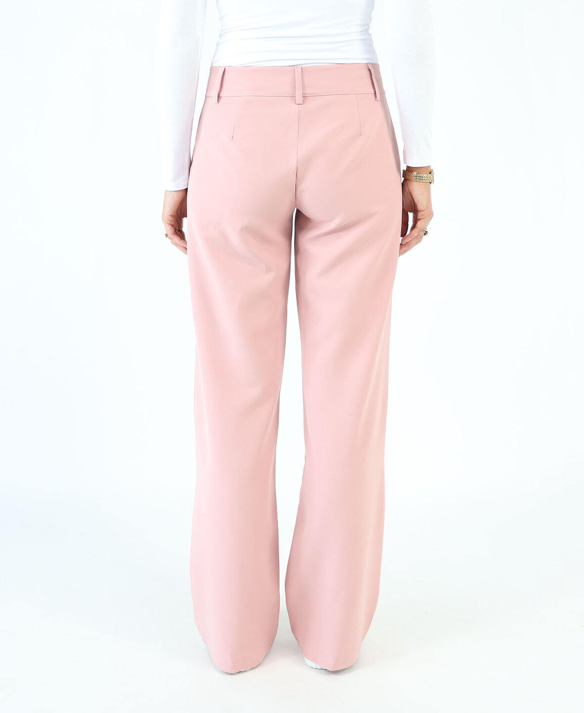 Low/Mid Waist Sanne Pants Blush (TALL)