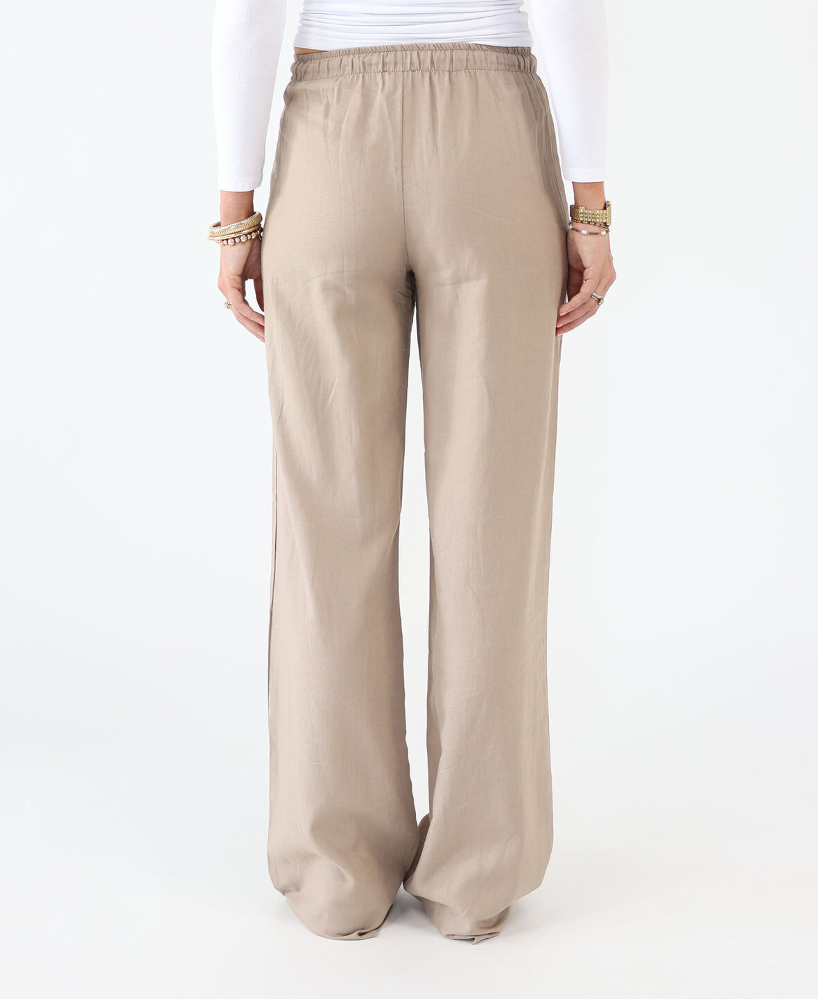 Linen Pants Taupe (TALL)