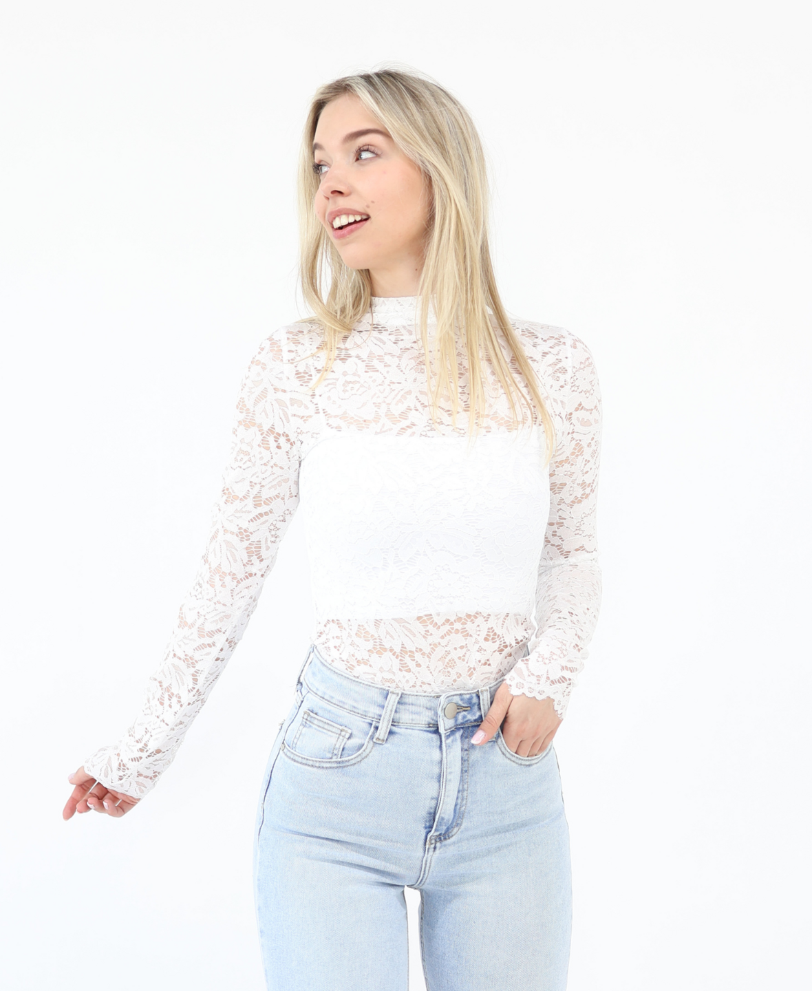 Lace Top White 