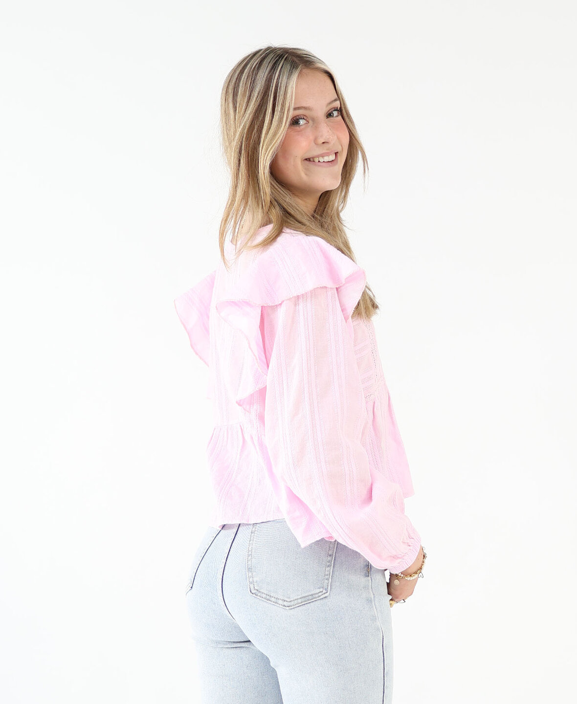 Monaco Blouse Babypink