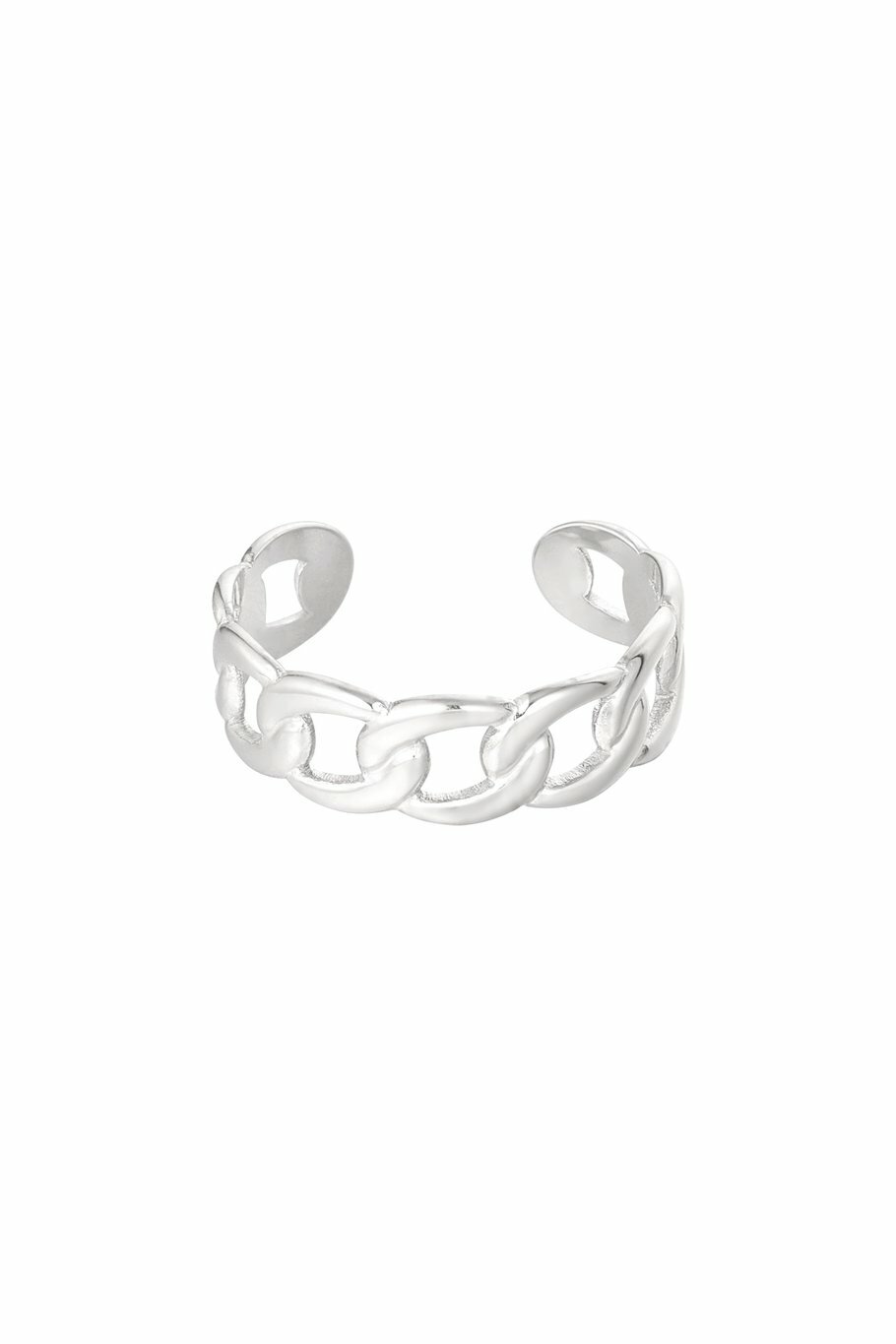 Shackle Ring Silver