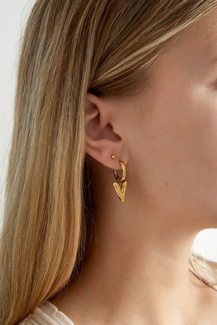 Love On Top Earrings Gold