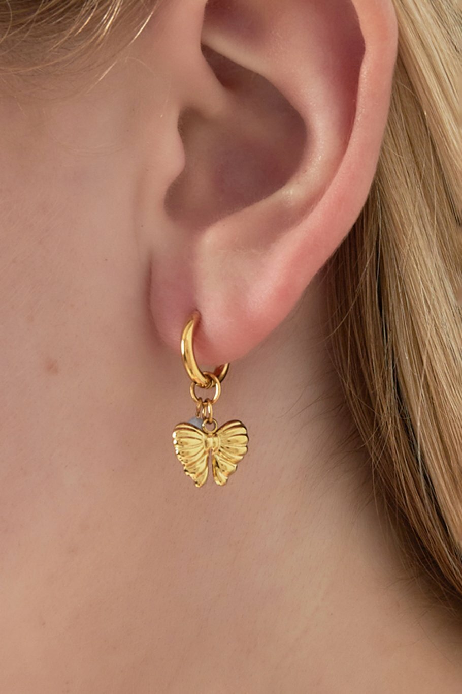 Bow Earrings Babyblue
