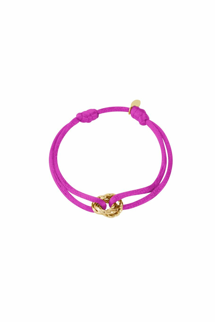 Summery Infinity Bracelet Fuchsia