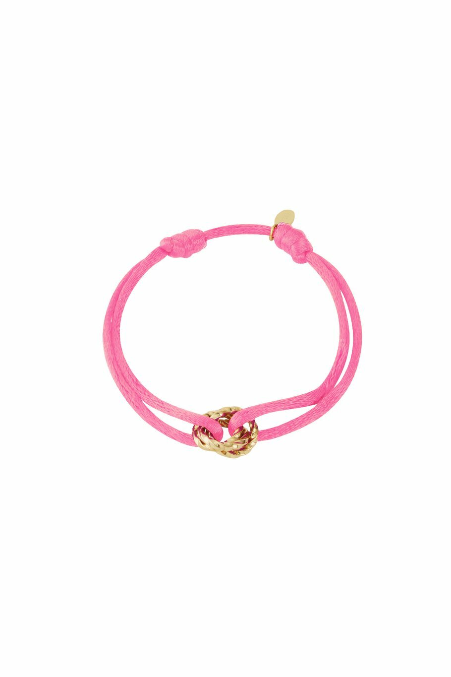Summery Infinity Bracelet Pink