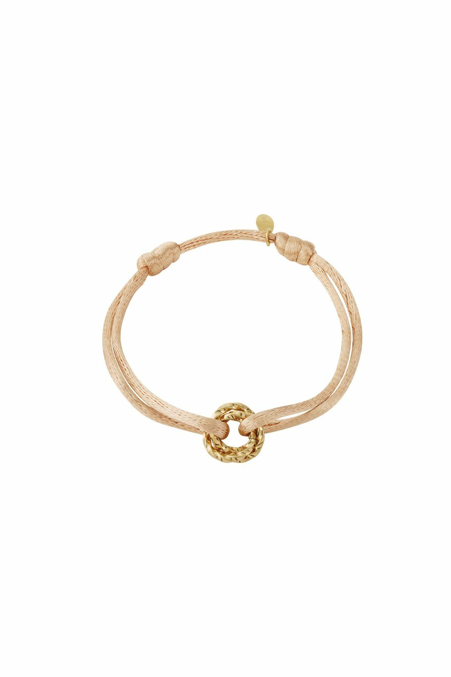 Summery Infinity Bracelet Apricot