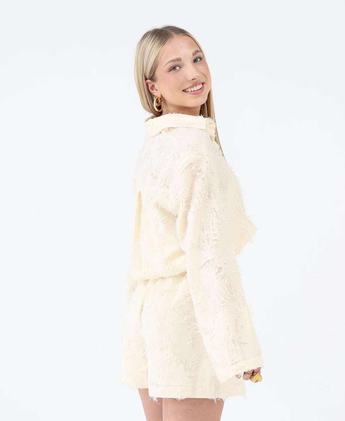 Capri Blouse Cr&egrave;me
