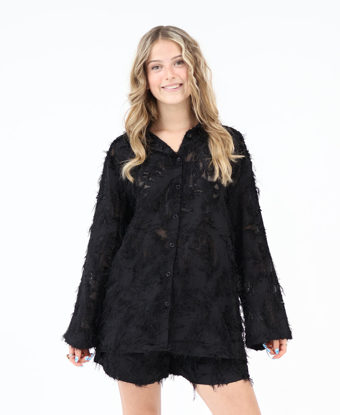 Capri Blouse Black
