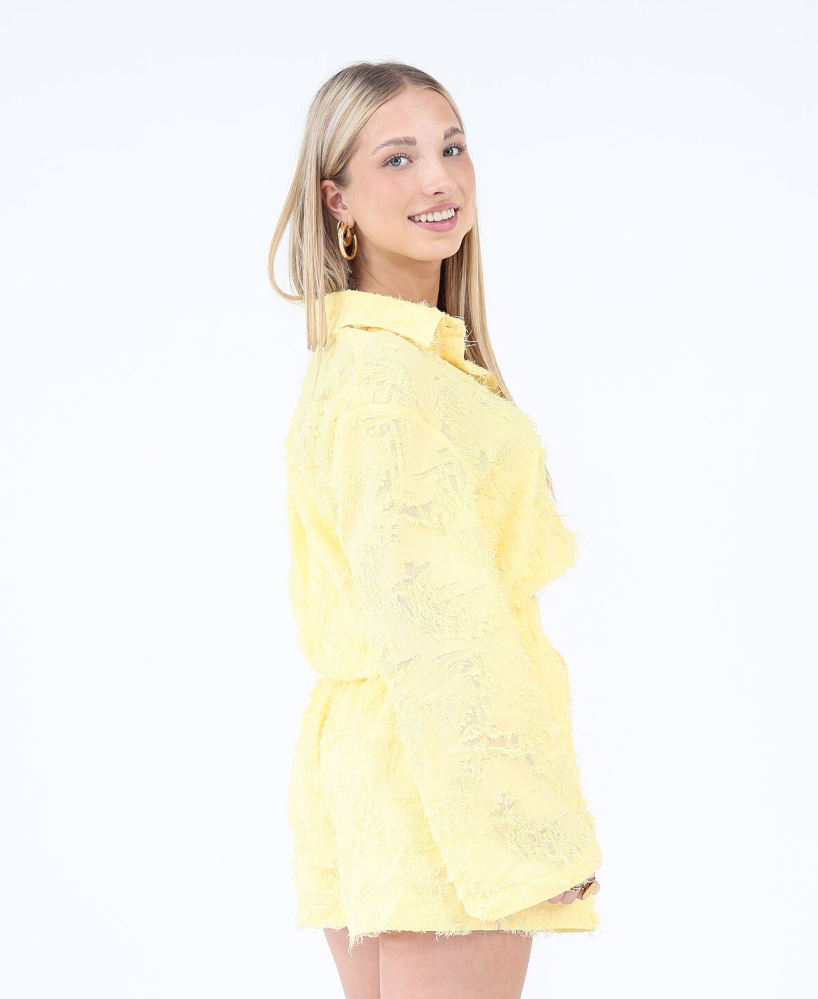 Capri Blouse Butter Yellow