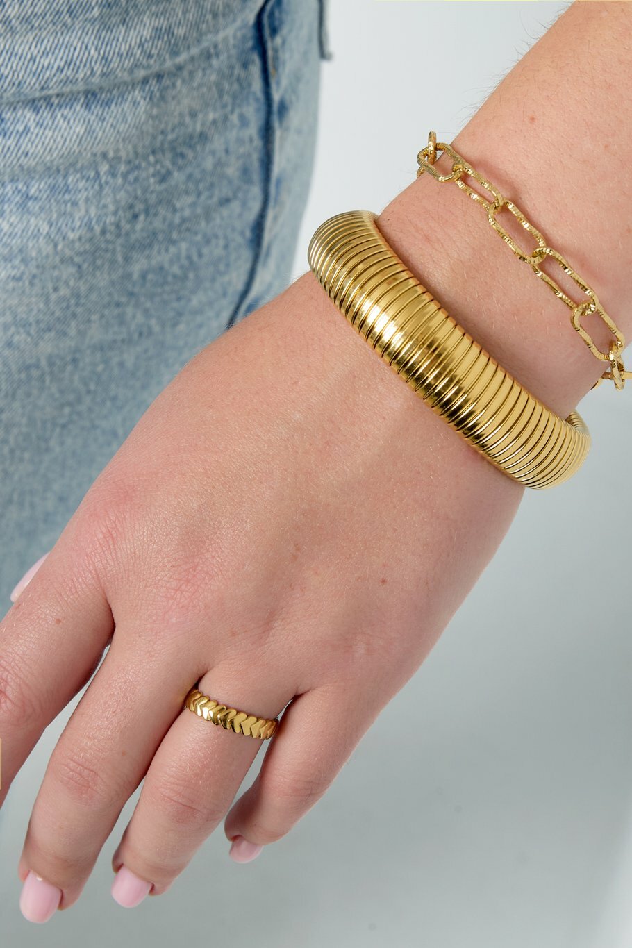 Bold And Trendy Bracelet Silver