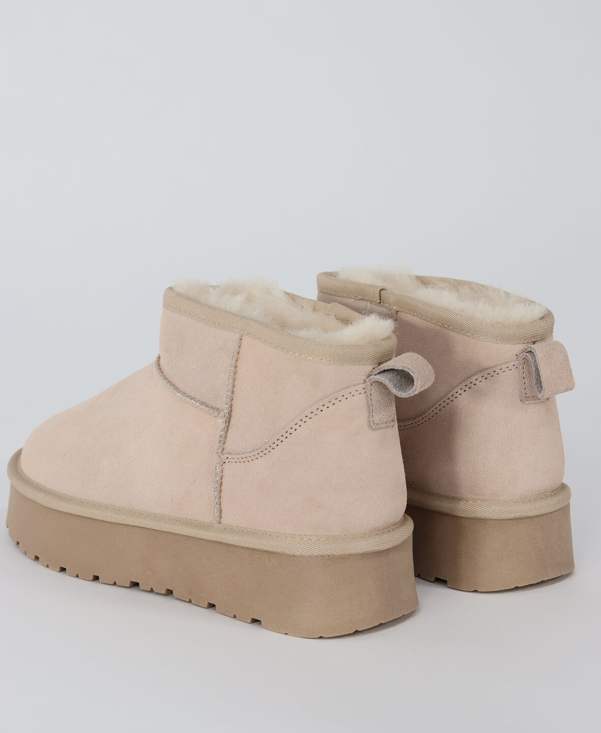 Huggs Boots Platform Cr&egrave;me
