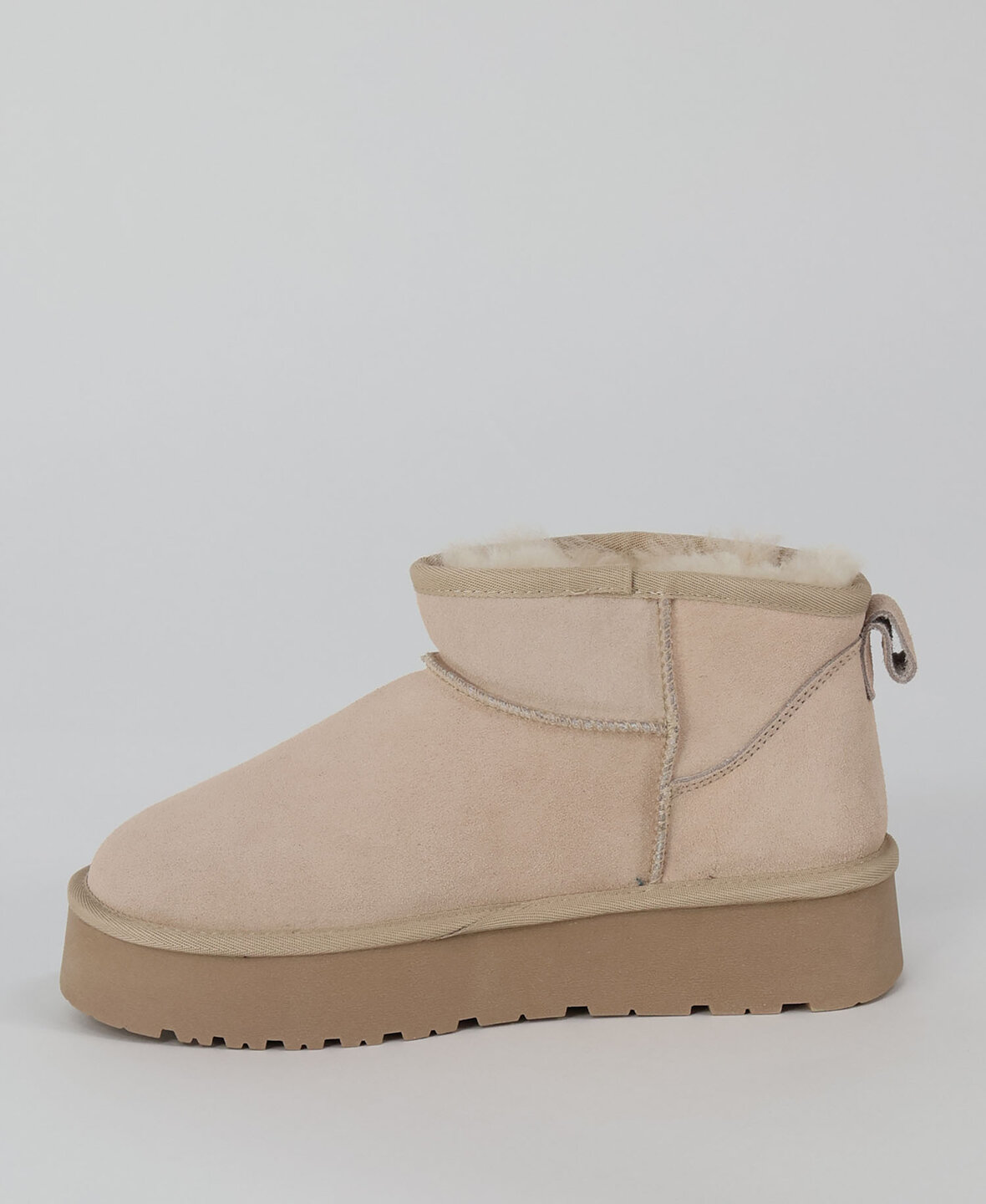 Huggs Boots Platform Cr&egrave;me