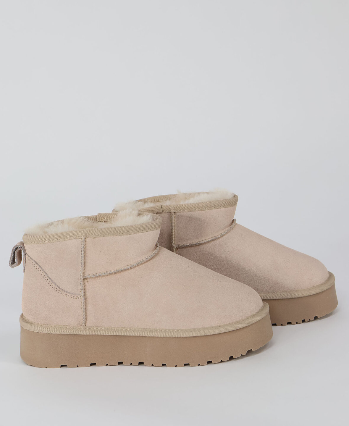 Huggs Boots Platform Cr&egrave;me