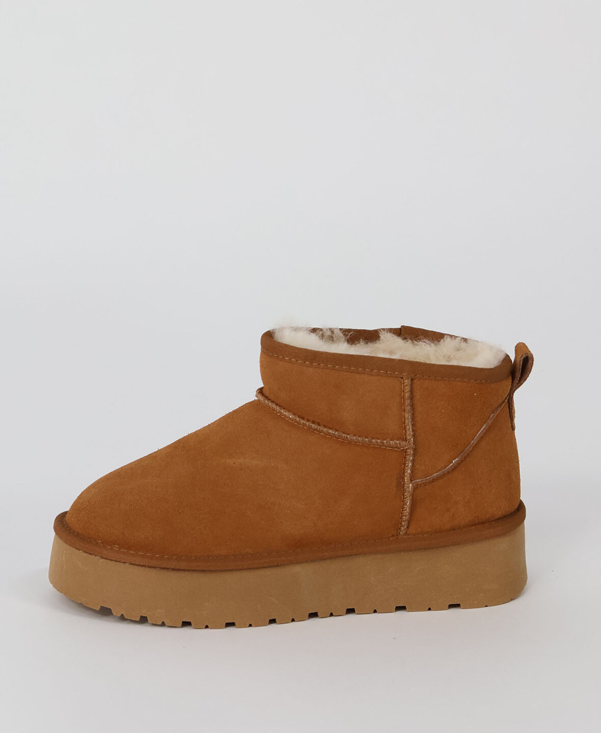 Huggs Boots Platform Camel