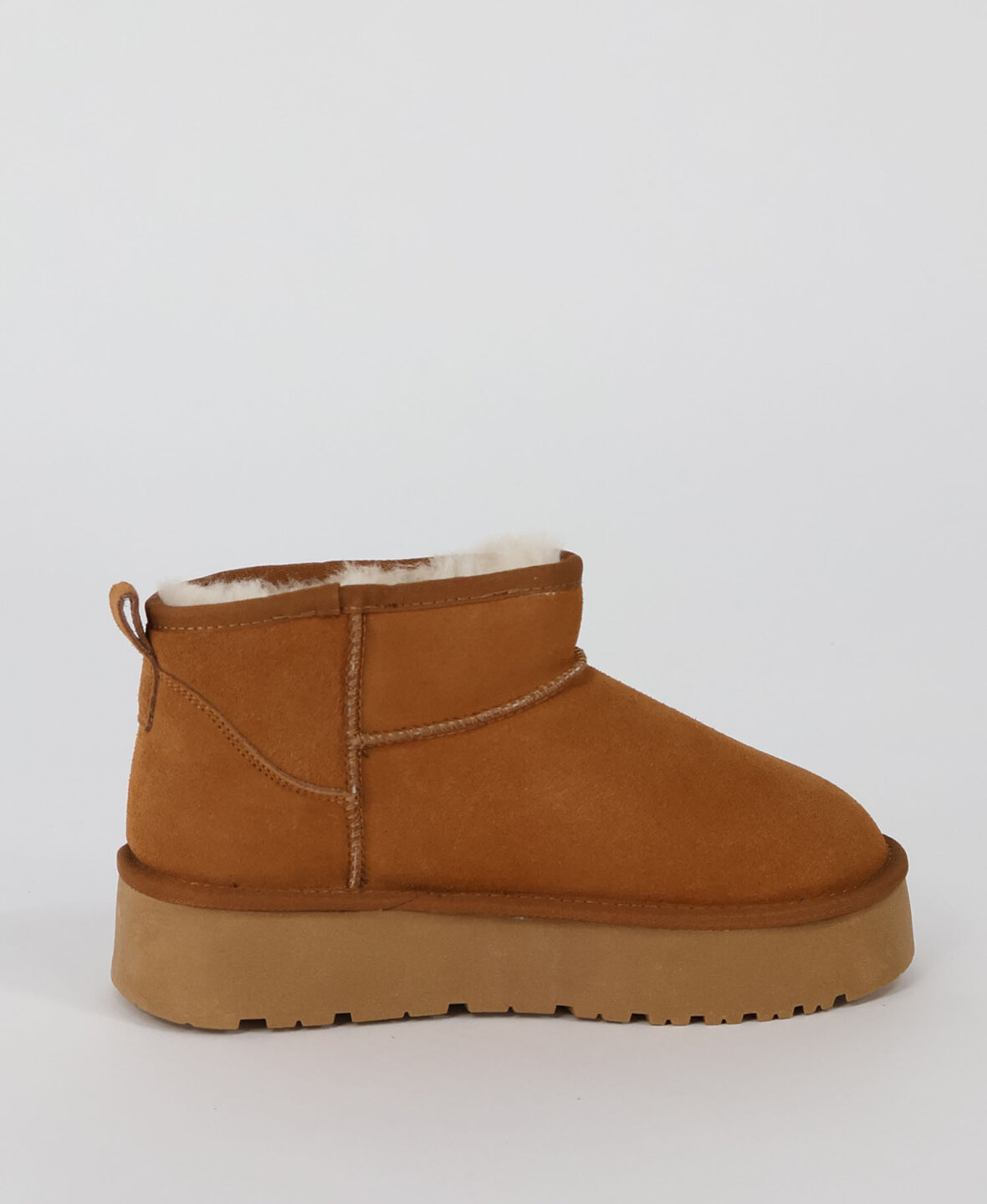 Huggs Boots Platform Camel