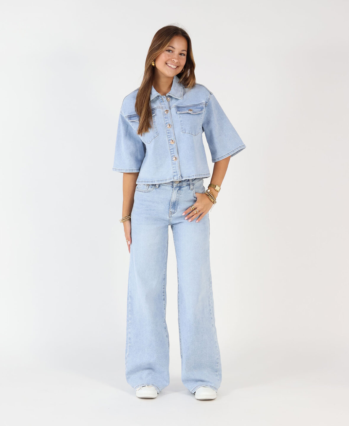 Denim Blouse Blue