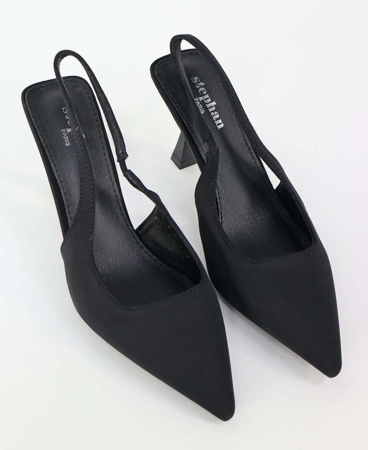 Slingback Heels Black