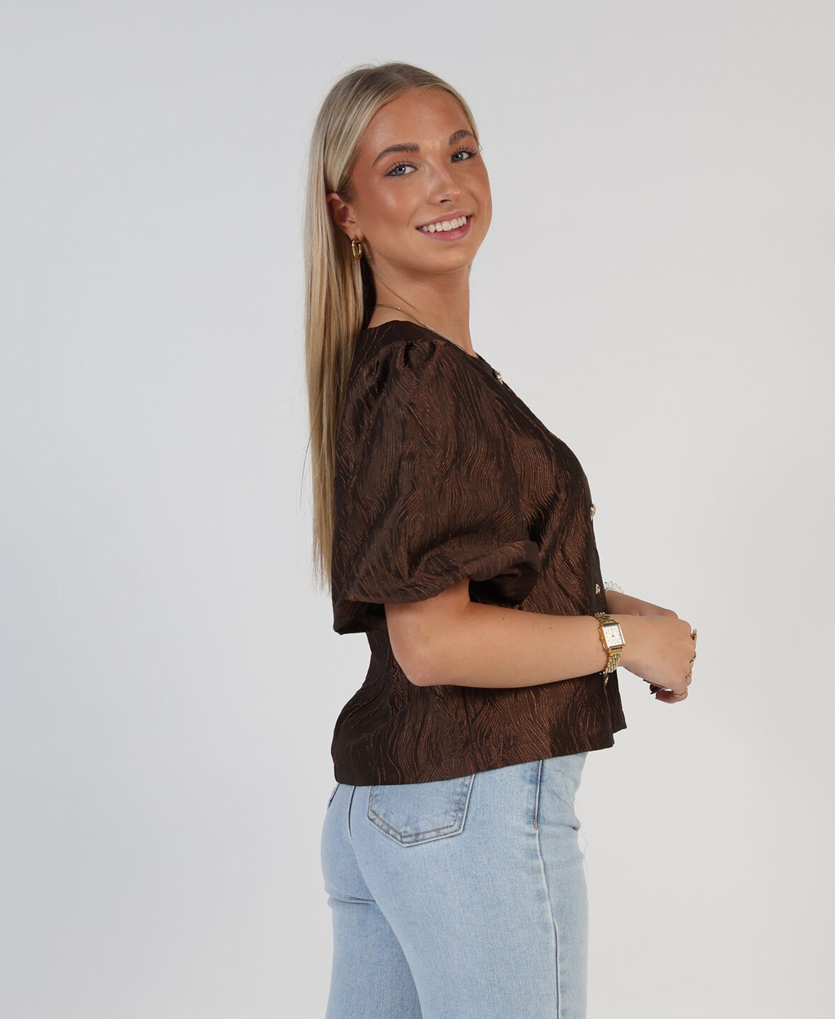 Rustic Blouse Choco