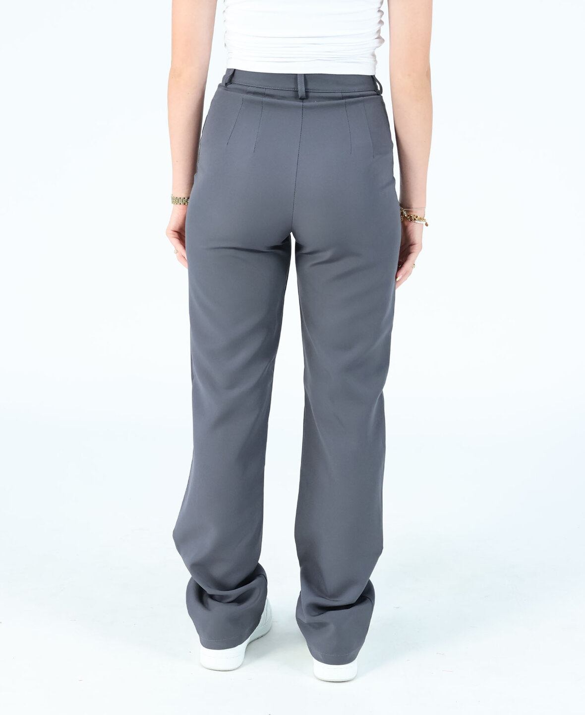 Sanne Pants Dark Grey