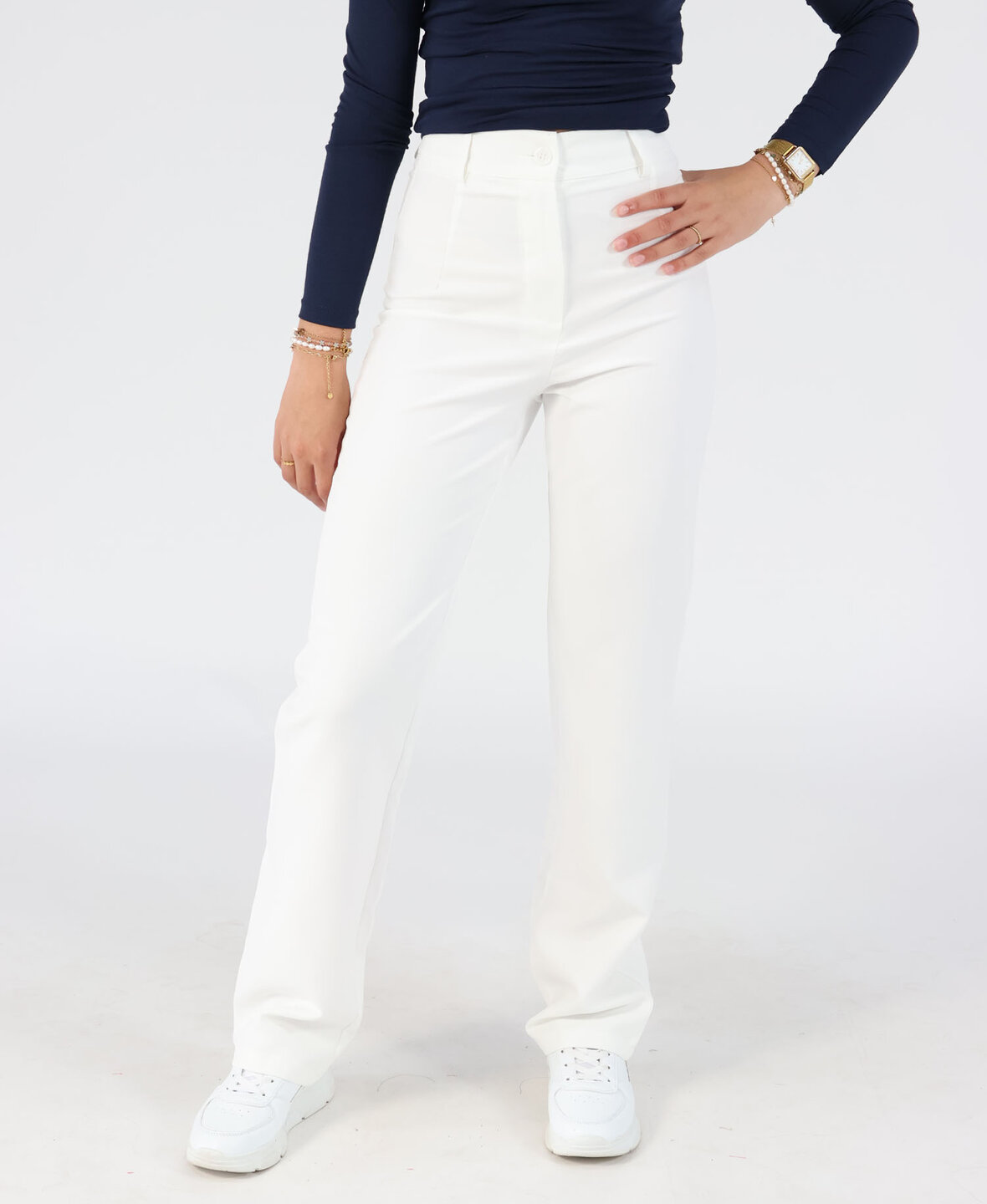 Sanne Pants White
