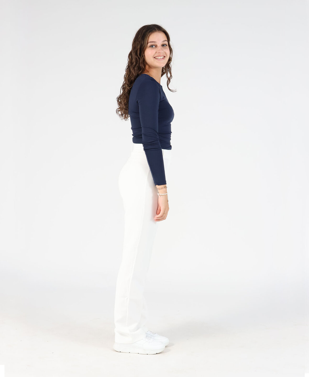 Sanne Pants White