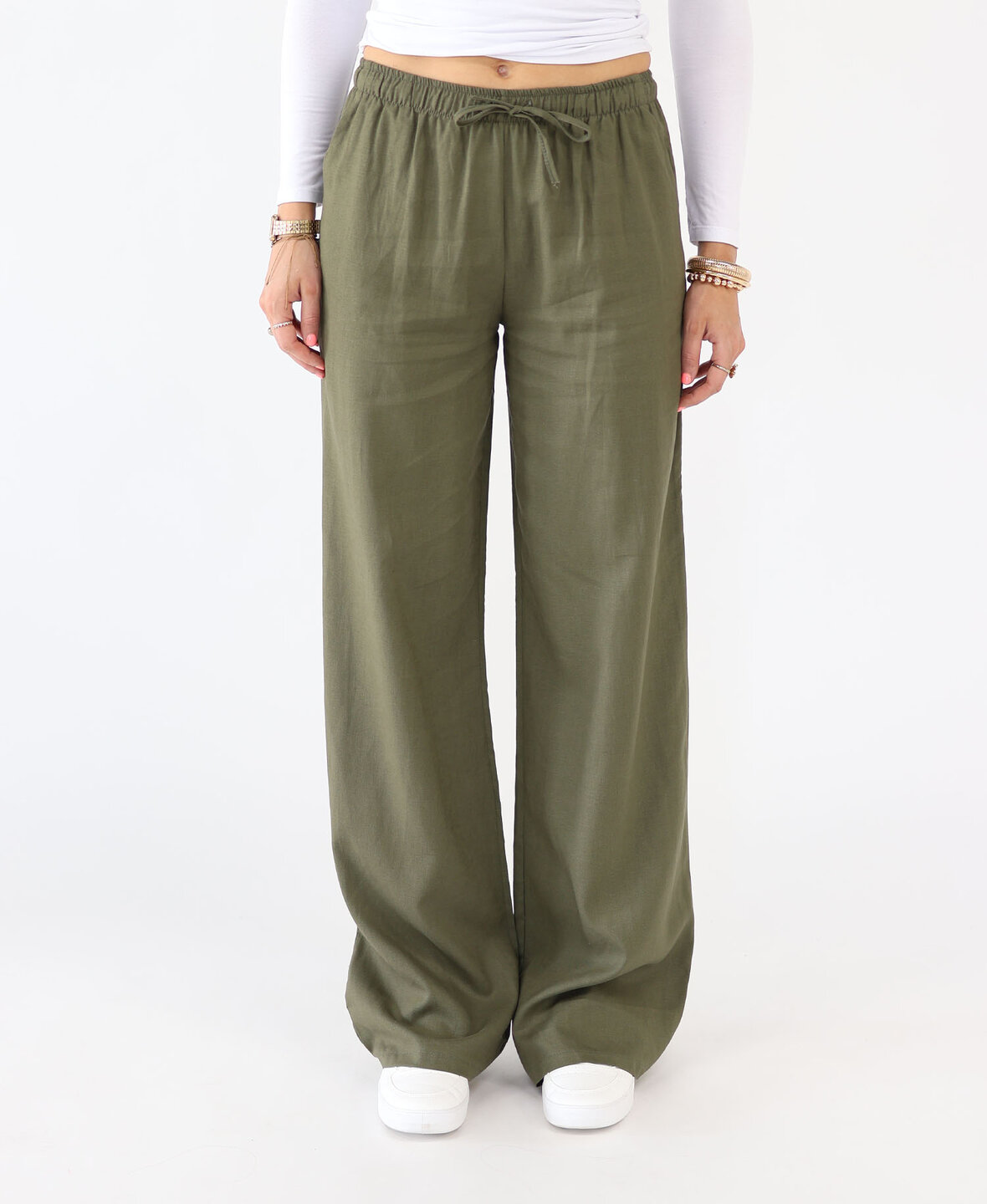 Linen Pants Khaki (TALL)