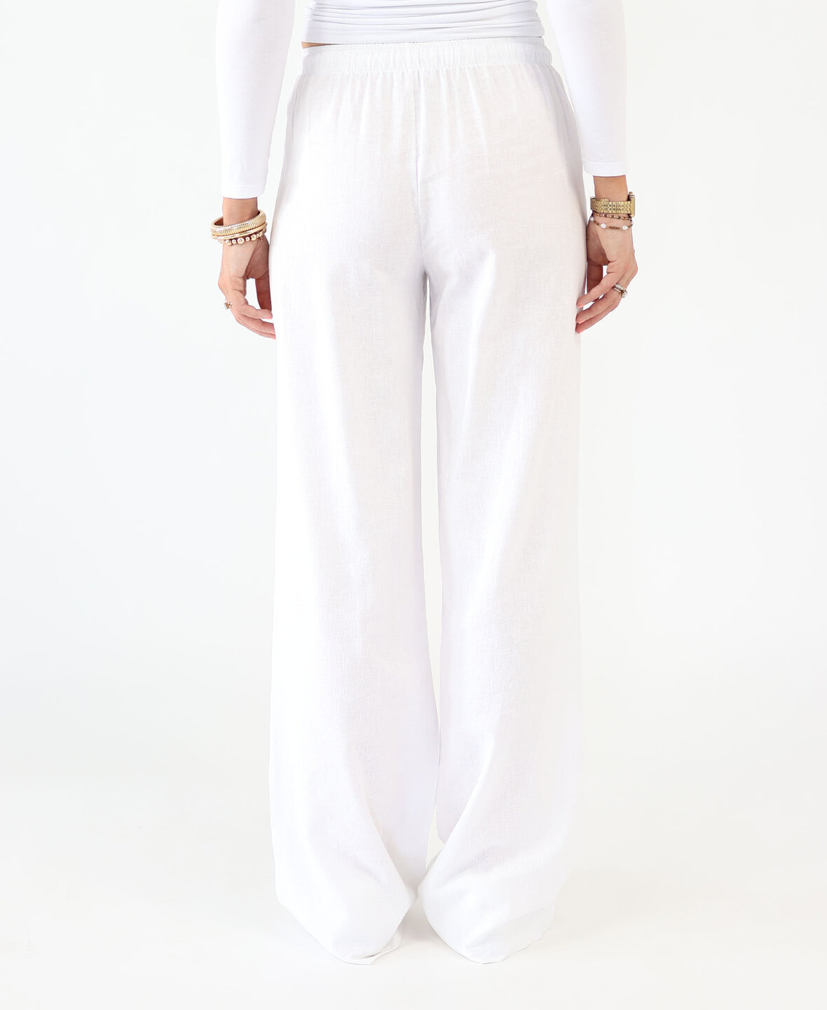 Linen Pants White (TALL)